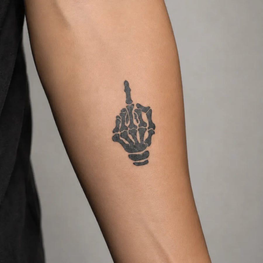 Skeletal Middle Finger