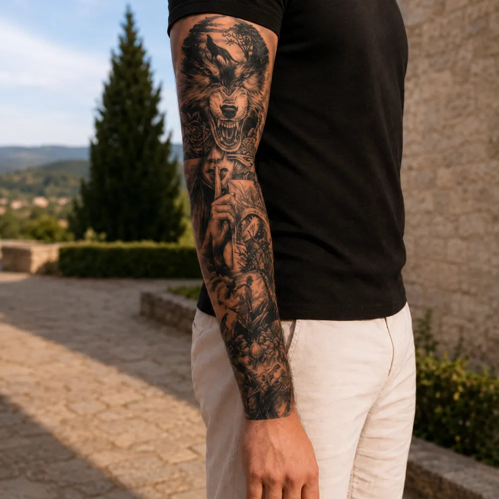 SafeTatt — WHISPER · fotografie tetování na kůži