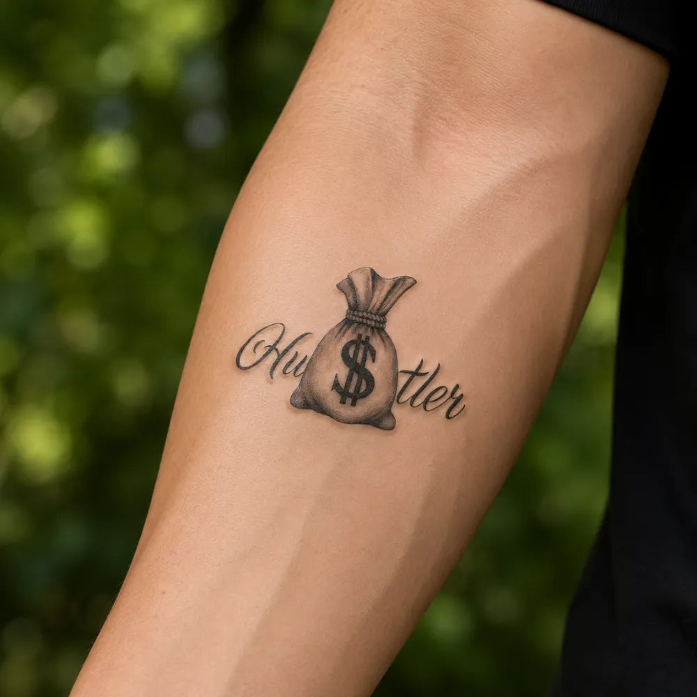 SafeTatt — Hustler · fotografie tetování na kůži