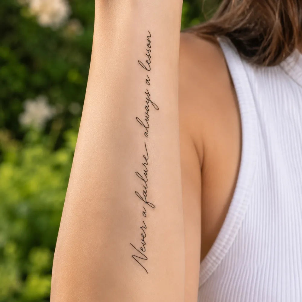 SafeTatt — Soft Reminder · fotografie tetování na kůži